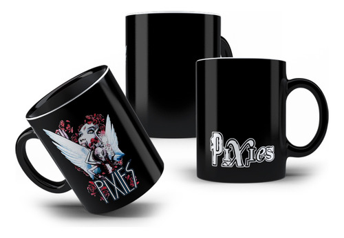 Caneca Rock Band Pixies Flowers Música alternativa de los 90