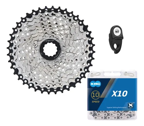 comprar Pacha Gw 11-40 + Cadenilla Kmc 10v Bicicleta Cassette Mtb