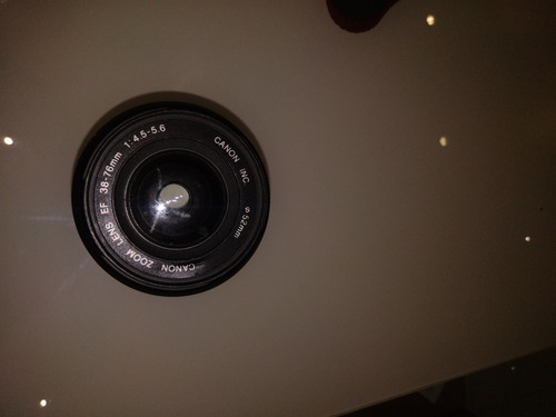 Lente Zoom Canon Lens 38 76 Mm