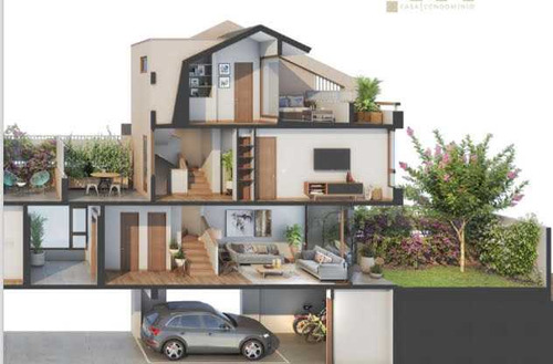 Moderna Casa Tipo Townhouse (67615)