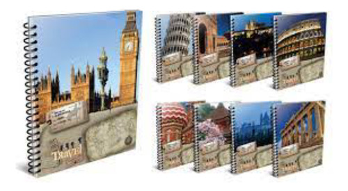 Cuaderno Travel 29.7 Mis Apuntes 150 Hjs