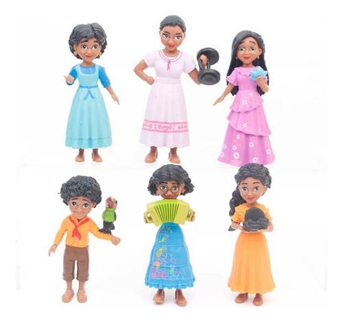 Set 6 Figuras Juguetes Encanto