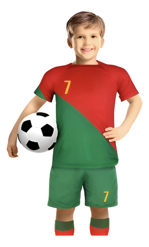 Camiseta Cristiano Ronaldo 7 + Short 2024