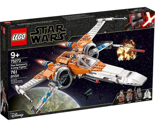 Kit Lego Star Wars Caza Ala-x De Poe Dameron 75273 +9 Años