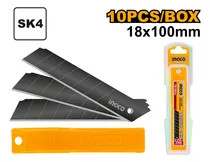 Comprar Set X10 Hojas De Repuestos Trincheta 18x100mm Ingco Hkncb181