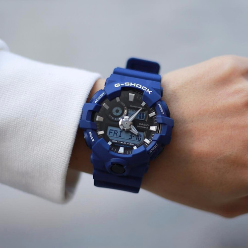 Reloj Casio G-shock Ga700-2a Genuino + Como Detectar Falso
