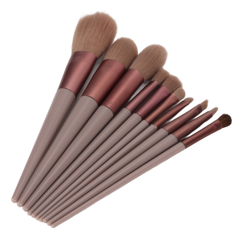 Set De Brochas De Maquillaje En Polvo Suelto, Correctores Pa