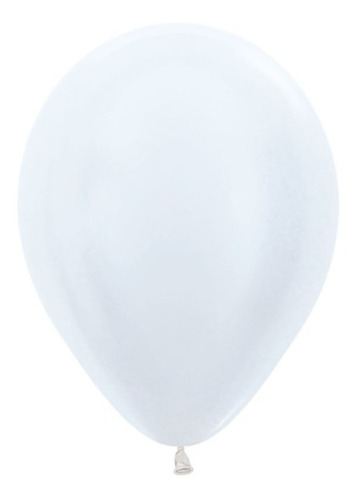 Globos R-9 Satin Blanco - Sempertex X50