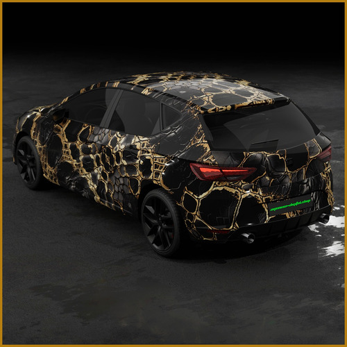 20 Metros Vinil Wrap Automotriz Deportivo Snake Python