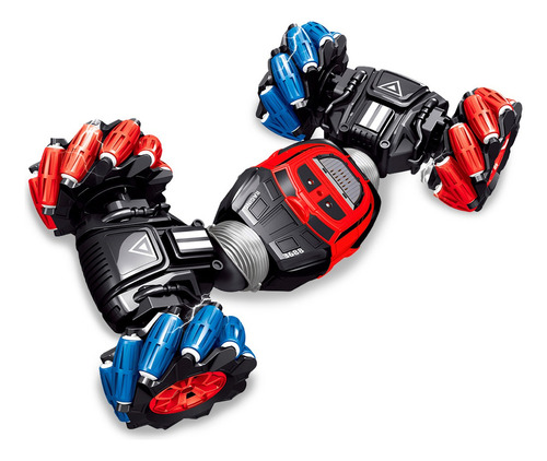 Carro De Control Remoto Hyper Worm Radioshack Color ROJO Y AZUL