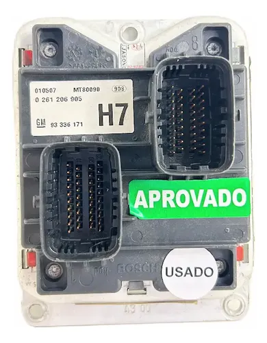 Modulo Injeção Gm Astra Zafira 1.8 0261206905 93336171 H7