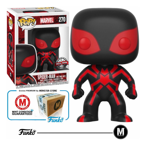 Funko Pop Marvel Big Time Spiderman Walgreens Exclusive