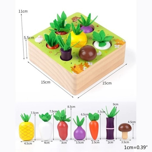 Kidos Juego De Cosechar Verduras