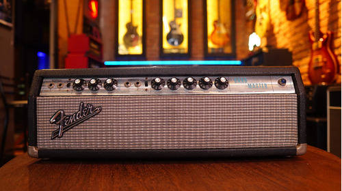 Cabeçote Fender Bandmaster Valvulado Anos 70