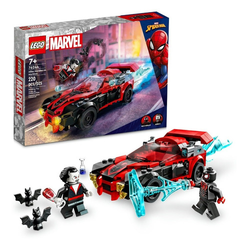 Lego 76244 Marvel Miles Morales Vs. Morbius 220 Piezas