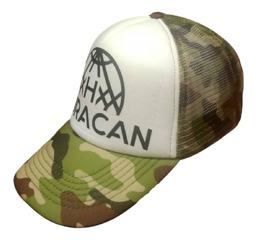 Imagen 3 de 8 de Gorra Trucker Globo 1 Huracán Camuflado