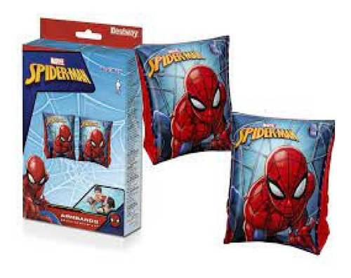 Bracitos Inflables Agua Spider Man 23 X 15 Cm Bestway