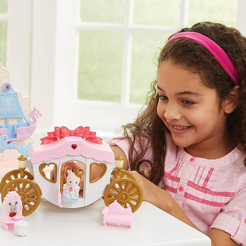 Calico Critters Royal Carriage Set Playset Sylvanian *