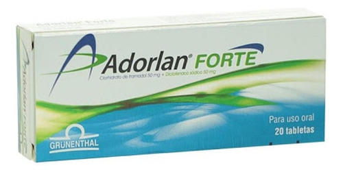Adorlan Forte Caja X 20 Tabletas