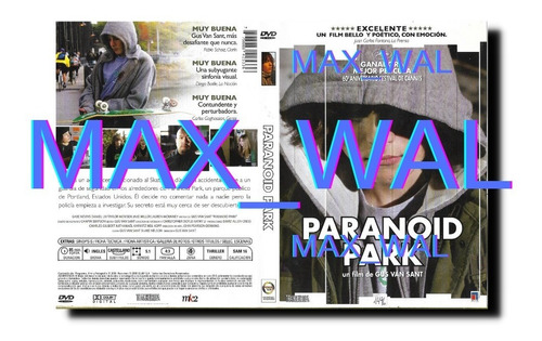 Paranoid Park Dvd Gus Van Sant Gabe Nevins Taylor Momsen