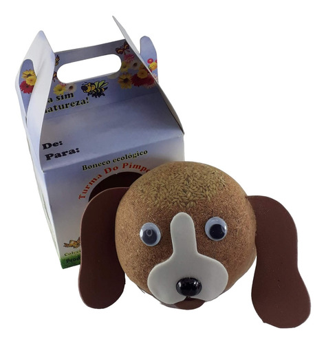 Boneco Ecológico Cachorrinho - Combo 5 Un