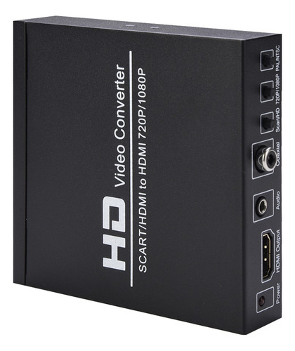 Conversor Switch Converter Scart/hd Hd Pal/ntsc Coaxial Us