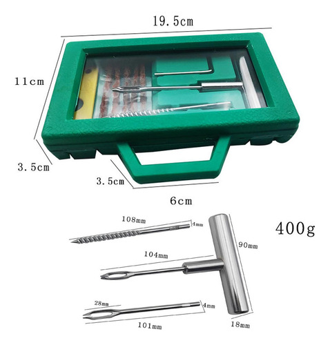 2025 Ferramentas De Reparo De Pneus, Kits De Plugues