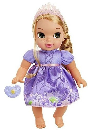 Muñeca Disney Princess Deluxe Baby Rapunzel Con Chup