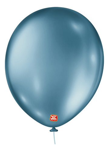 Balão De Látex São Roque Metálico Tamanho N.5 (13cm) Com 25!