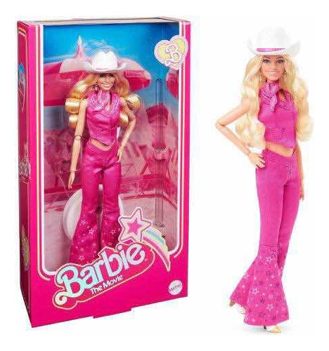 Barbie The Movie Margot Vaquera Rosa 2023