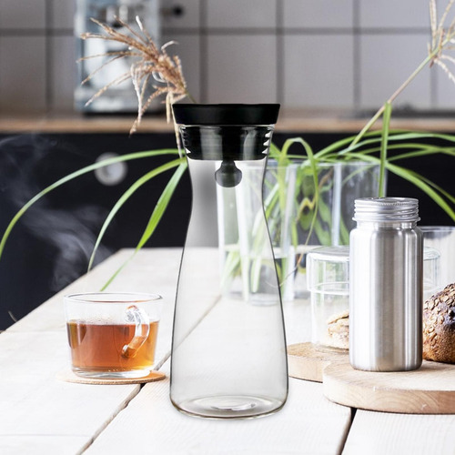 Jarra De Agua Fría Y Caliente, Jarra Para Bebidas, Vidrio