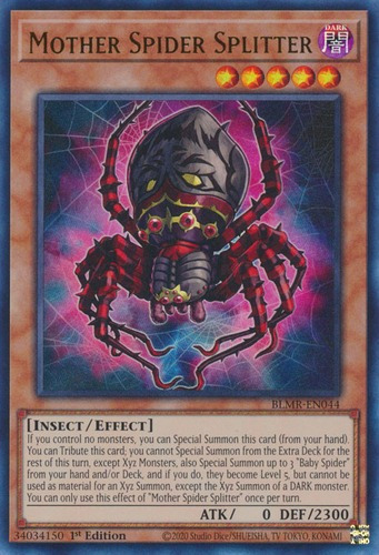 Mother Spider Splitter (blmr-en044) Yu-gi-oh