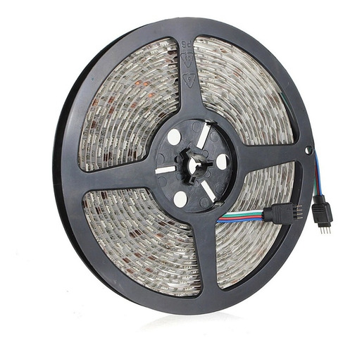 Cinta Led Rgb 5 Metros Blanco Incluye Control / Hb Led