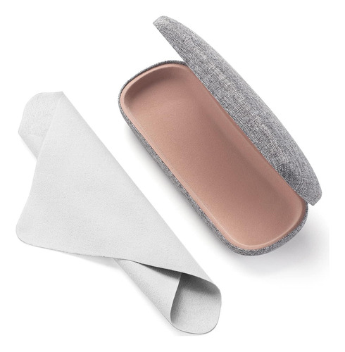 Funda Rigida Para Gafas Marvolia, Funda De Lino Fa...