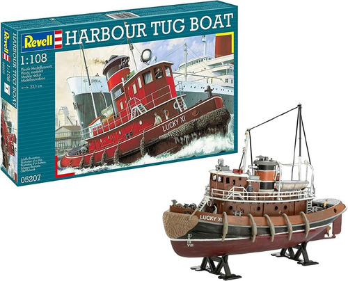 Harbour Tug Boat (rebocador) - 1/108 - Revell 05207