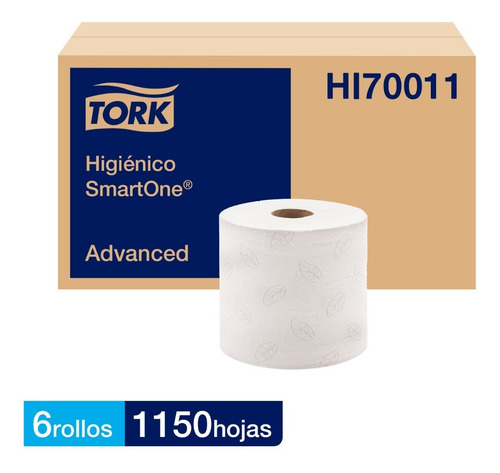 Papel Higiénico Tork Smartone® 6 Rollos De 1150 Hojas