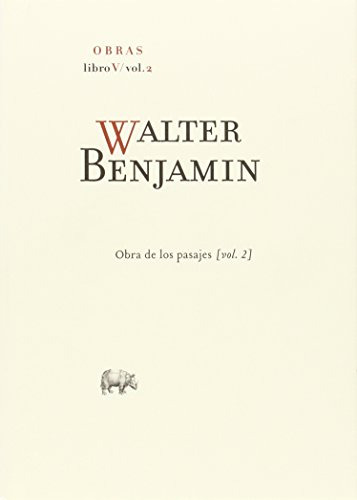 Libro Obra Completa Libro V Vol 2 De Benjamin Walter Abada