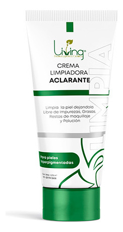 Crema Aclarante Para Piel Hiperpigmentada Marca Living 