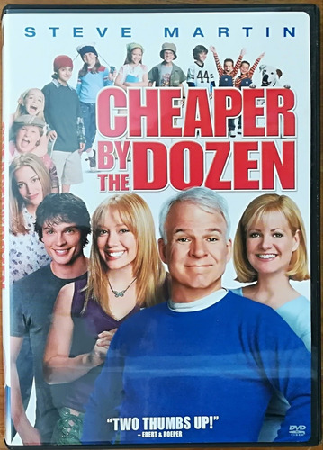 Dvd Película Ori - Cheaper By The Dozen 1 - Steven Martin