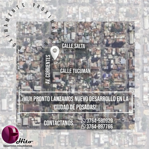 TORRE MADRE SELVA, DPTOS EXCLUSIVOS DE 1 DORM., EN EL MICROCENTRO DE POSADAS. ¡¡¡O POR TU NI DAD!!! UNIDADES DE 1 DORM. ¡A PASOS DE TODO!