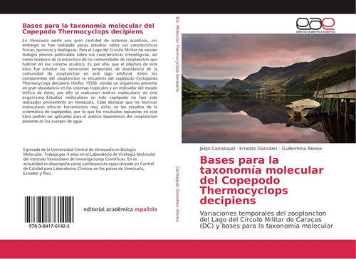 Libro: Bases Para La Taxonomía Molecular Del Copepodo Thermo