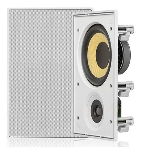 Caixa de som embutir retangular JBL CI6R branca