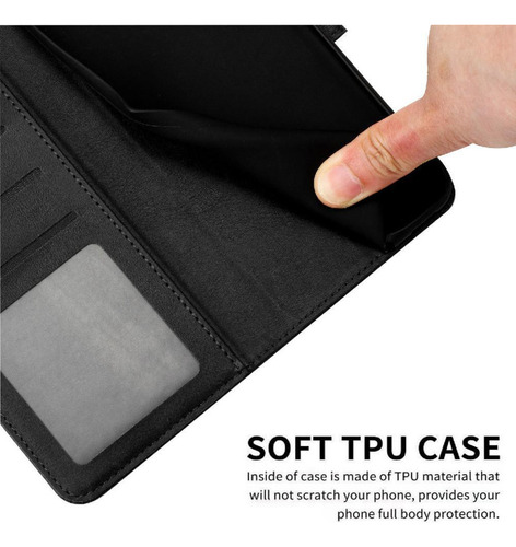 Funda Abatible Para Motorola Moto G84 5g Color Puro Con