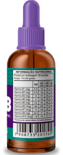 Kit Ferro Bisglicinato 30ml + Complexo B Kids 30ml Uvits Sabor Frutas Vermelhas