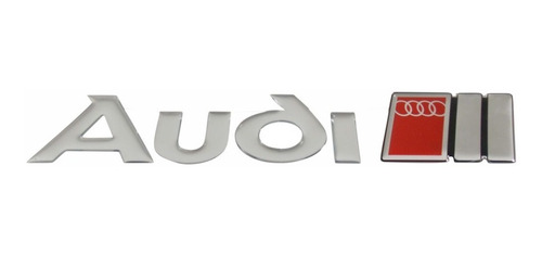 Emblema Adesivo Resinado Audi Cromado Res14 Frete Fixo Fgc