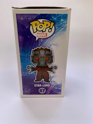 Funko Pop Marvel Star Lord #47 Guardians Of The Galaxy (Usado)