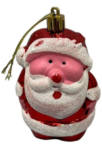 Adorno Navideño Papa Noel Set X2 Decoracion 9cm