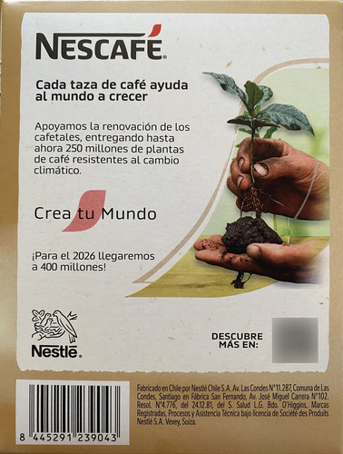 Pack 6 Cajas Nescafe Mixes Cappuccino - 48 Sobres
