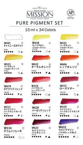 (mwc-1534p) - Mission Gold Colour Mwc-1534p, 15ml 34 Co...