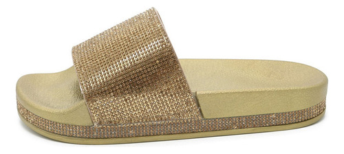 Zapatillas Estilo Diamantes De Imitación Y Sandalias De Suel